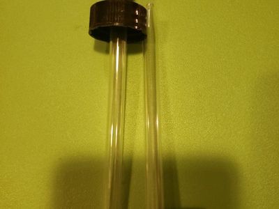 Set of 2 NEW Glass Eye Droppers - Use with 115 ml bottles. Perfect for doTERRA.