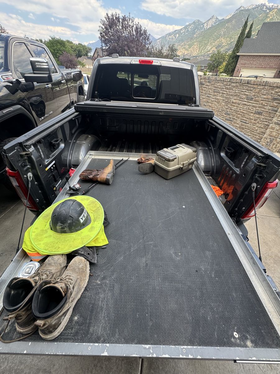 DECKED Heavy-Duty Cargo Slide for Truck Bed - Excellent Condition with All Hardware