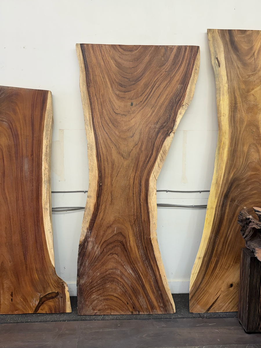 Edge Slabs Premium Exotic Wood   Custom Dining and Conference, Coffee Tables Available $1500-$10,500