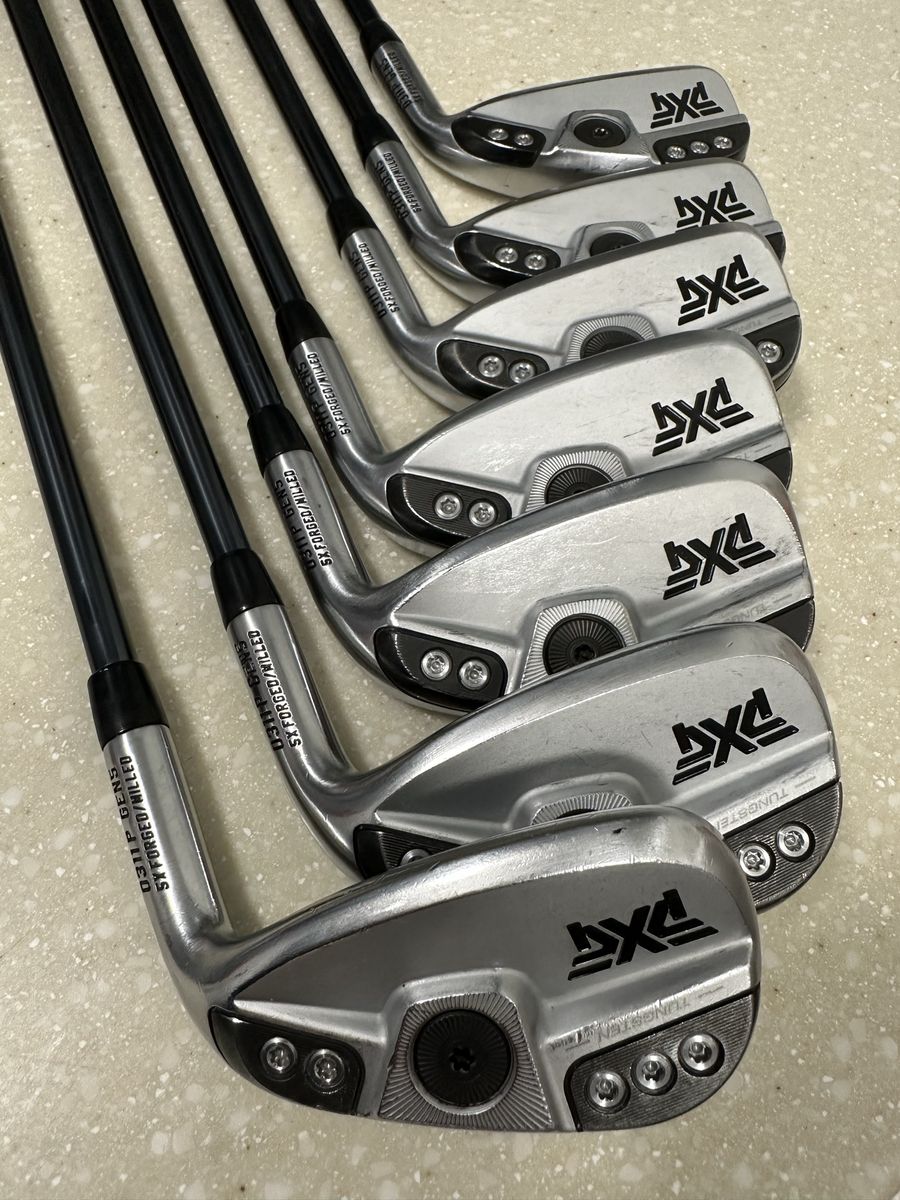PXG 0311P Gen5 Forged/Milled Irons 5-GW UST Mamiya Recoil Dart Graphite Shafts