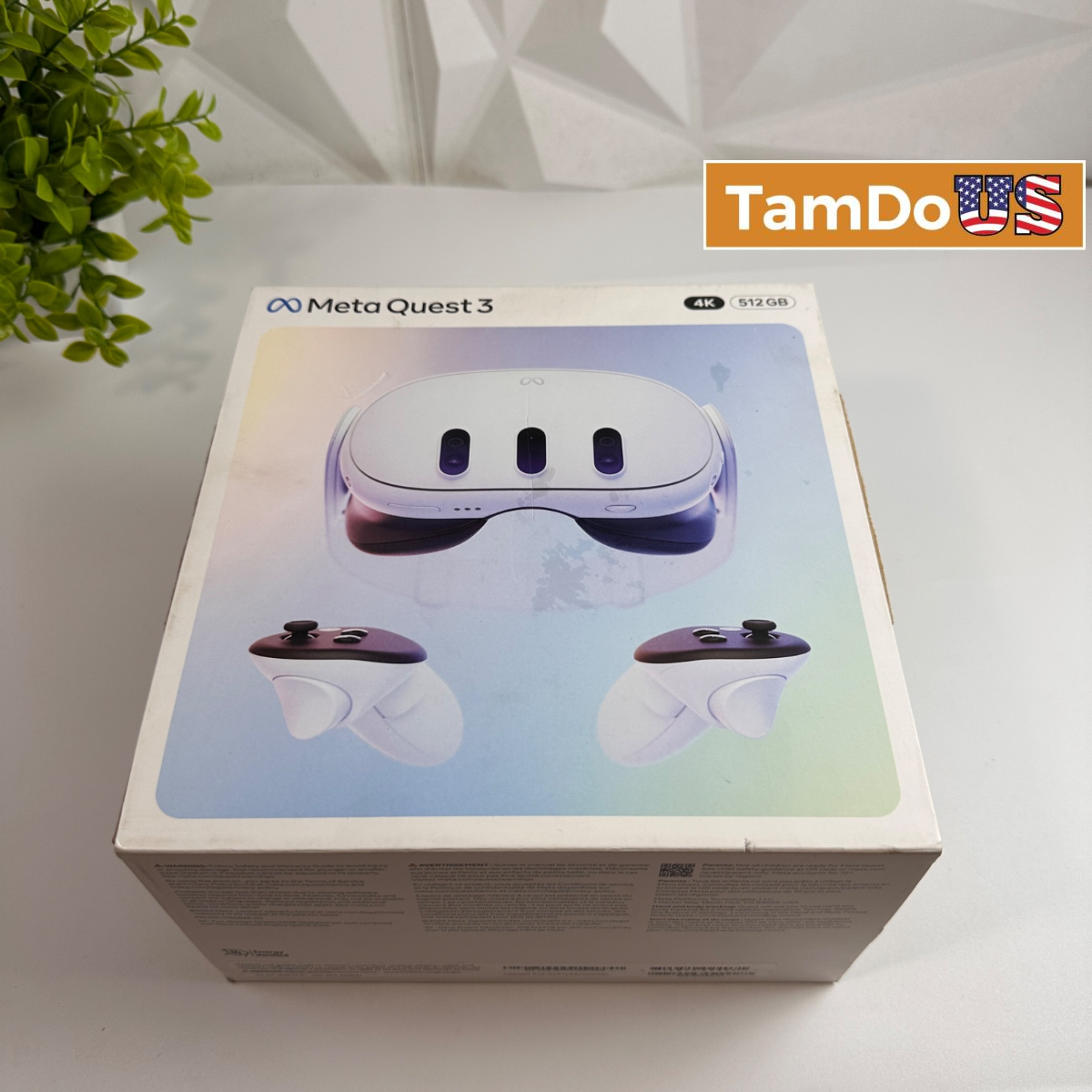 Meta Quest 3 512GB Breakthrough Mixed Reality VR Headset