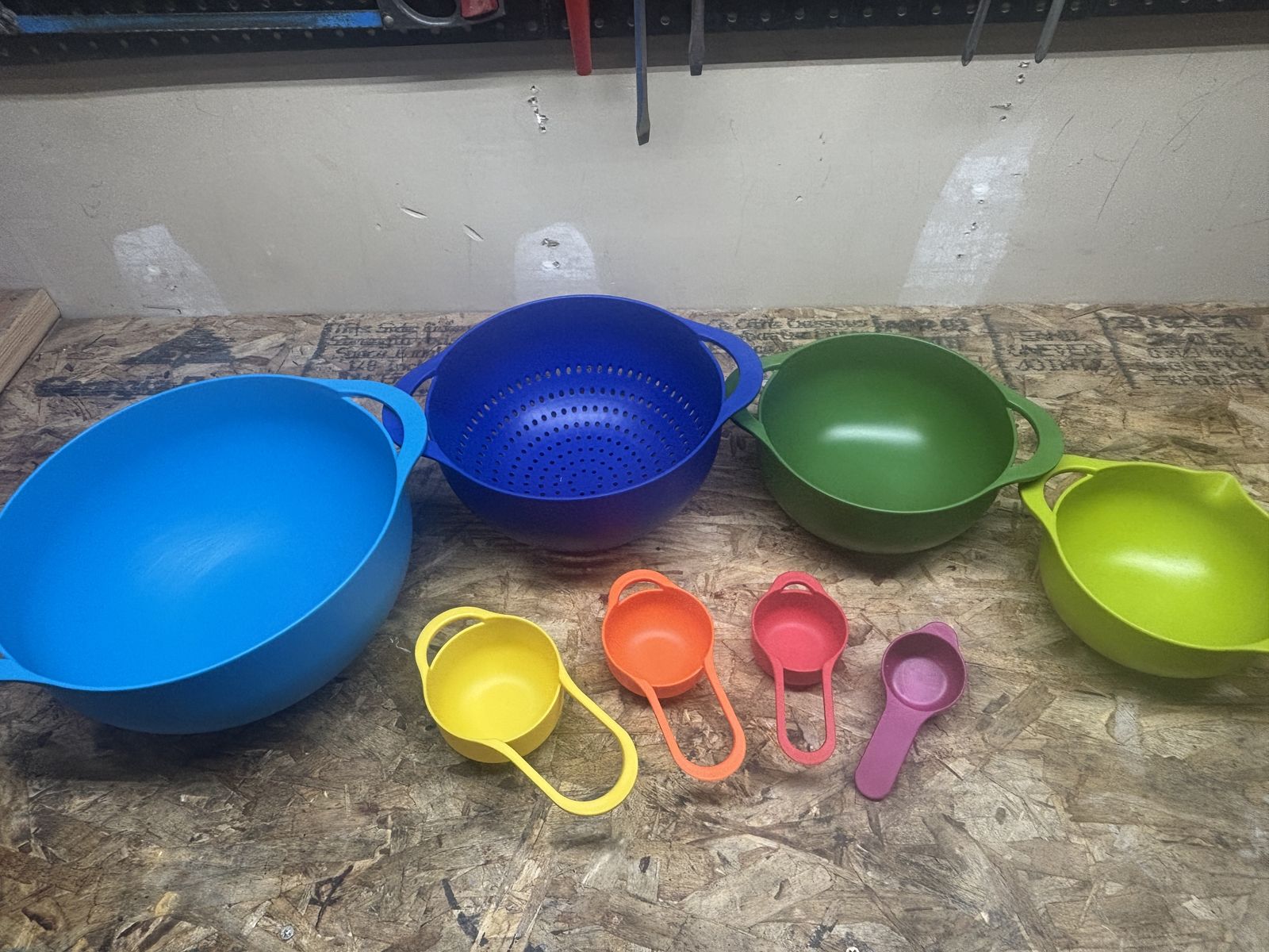 Colorful Mixing Bowl & Measuring Cup Set — Only $8!