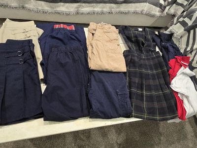 Girls' Size 12 Uniform Clothing Lot - Izod, French Toast