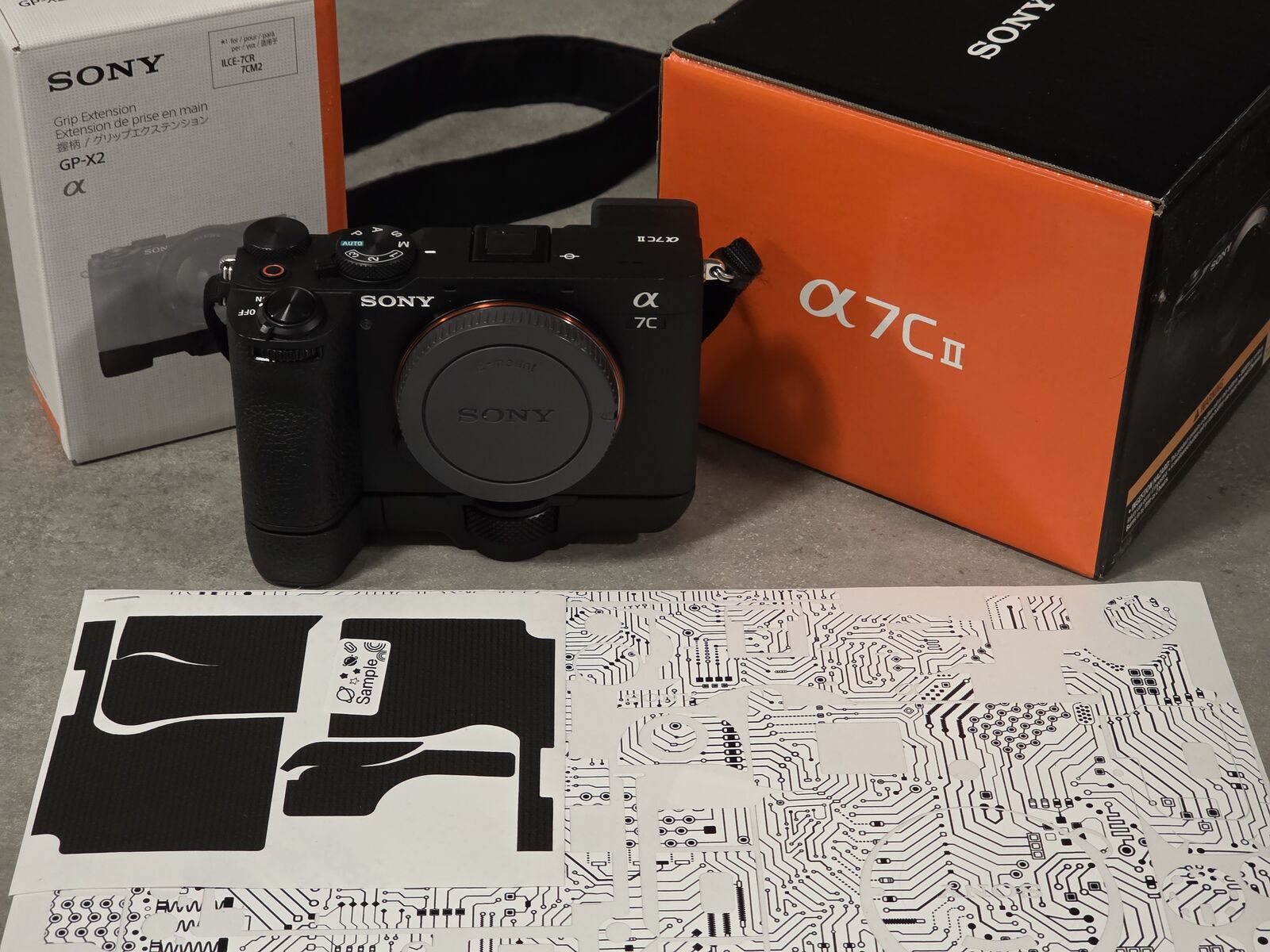 Sony a7c ii with Sony Grip