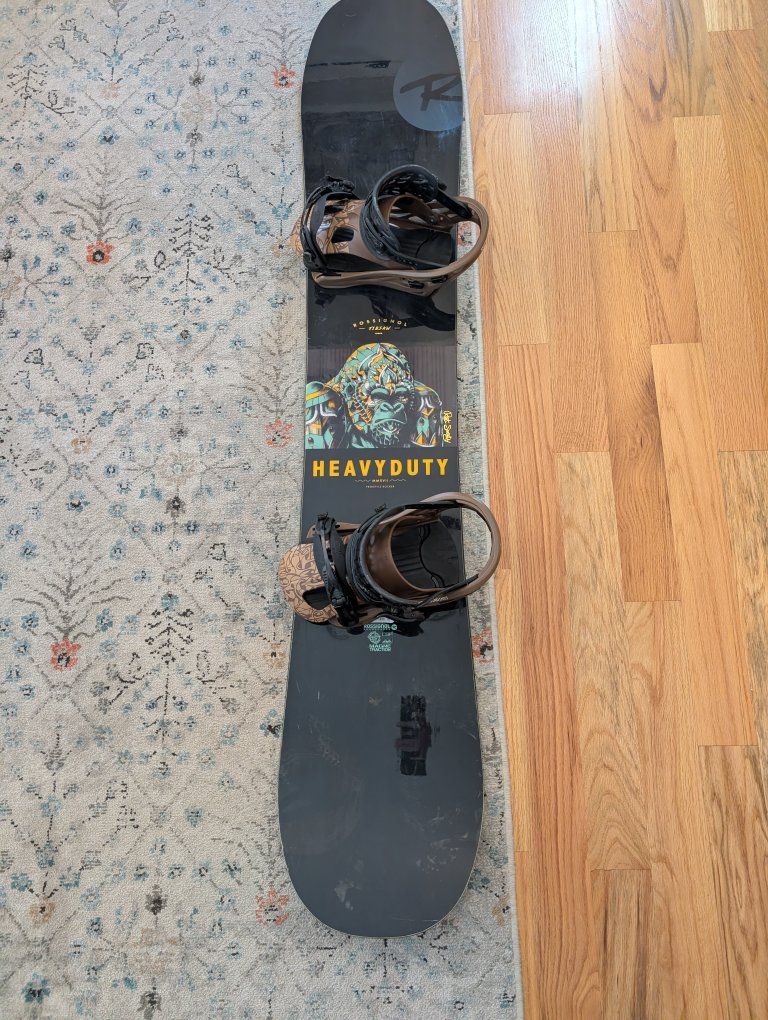 Rossignol Jibsaw Heavy Duty Snowboard 155 with Bindings - Used