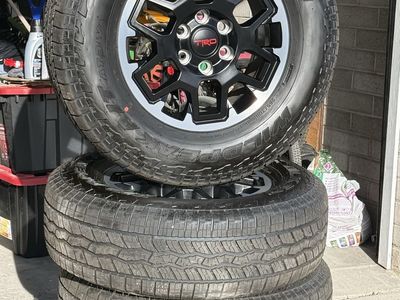 NEW Wheels & Tires Falken Wildpeak A/T tires – 265/70R18– New 2026 Tacoma TRD