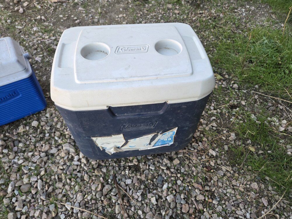 coolers and water jug