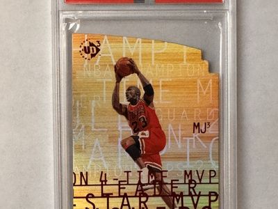 1997 UD3 Michael Jordan UD3-MJ3-3 PSA 7