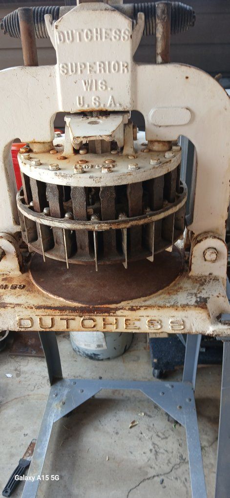 Vintage Dutchess Manual Dough Divider with Metal Stand