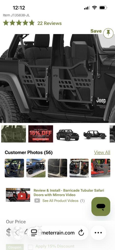 Barricade Tube Doors