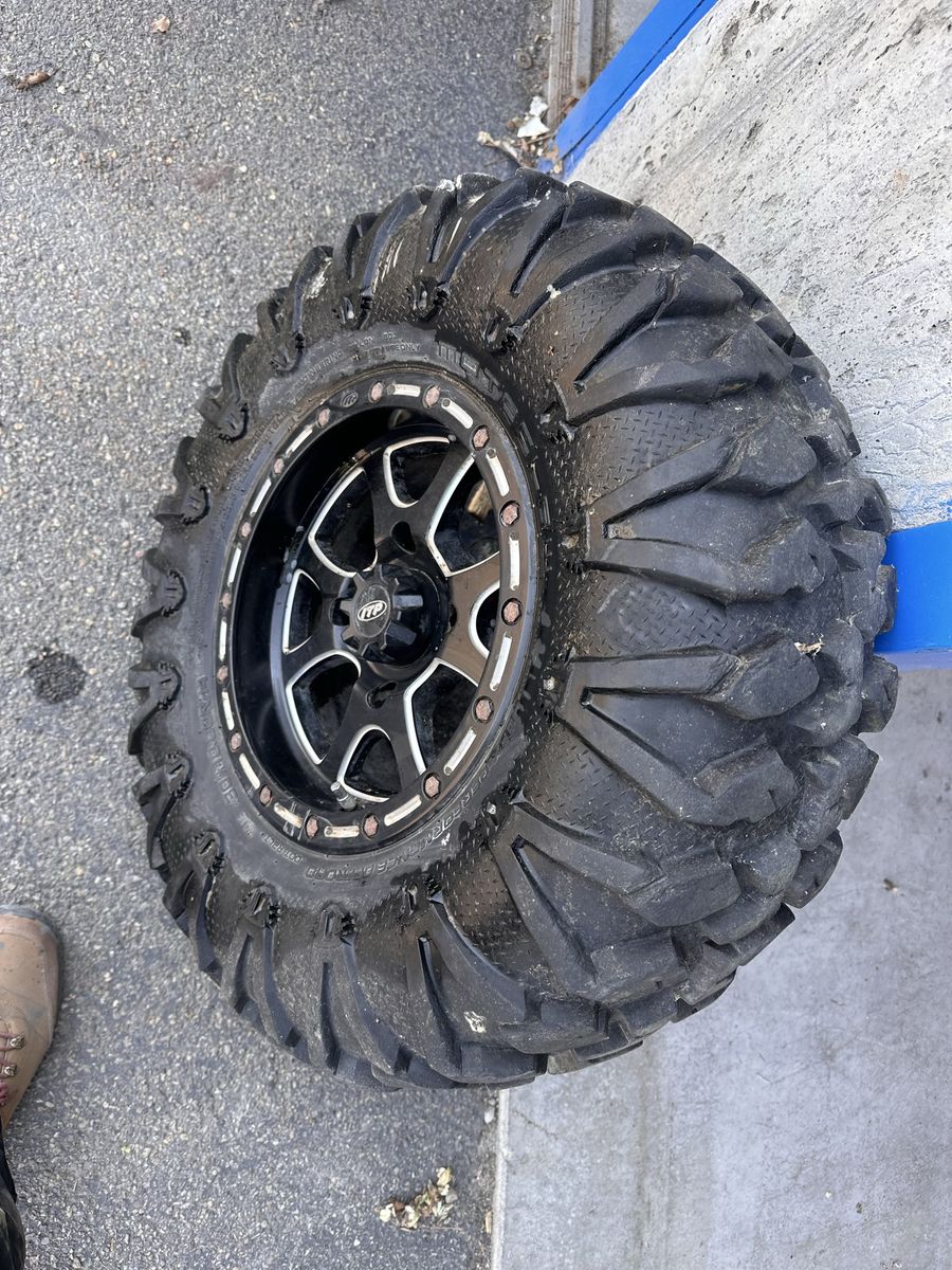 ITP Wheel with EFX MotoClaw ATV/UTV Tire (30x10.00R14) Razor Polaris wheel tires