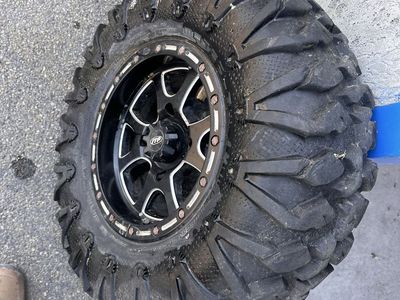 ITP Wheel with EFX MotoClaw ATV/UTV Tire (30x10.00R14) Razor Polaris wheel tires