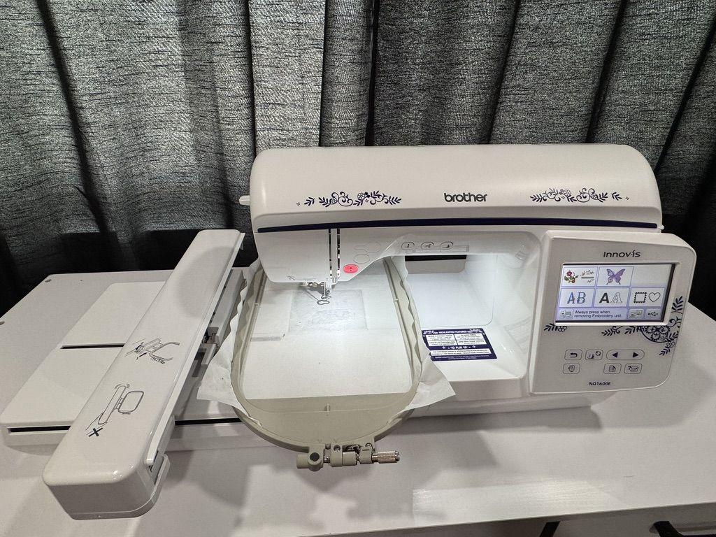 🧵 Brother Innov-is NQ1600E Embroidery Machine