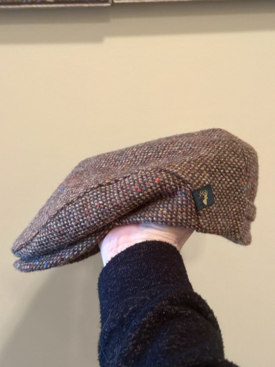 Mucros Weavers Irish Tweed Trinity Flat Cap