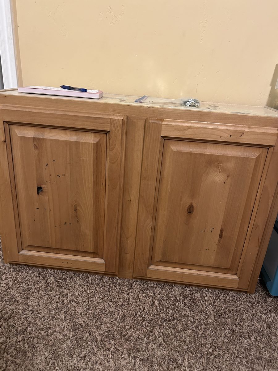 Wall Mount Wood Cabinet