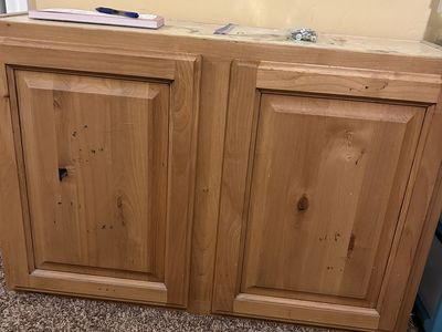 Wall Mount Wood Cabinet
