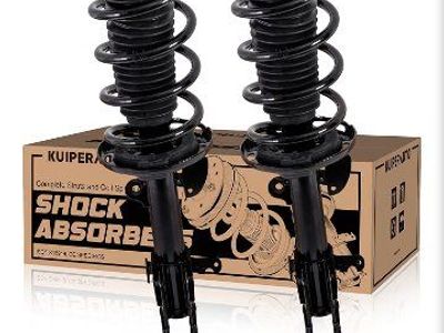 KUIPERAUTO Front Pair Complete Struts Assembly Coil Spring for 2009-2015 Honda Pilot
