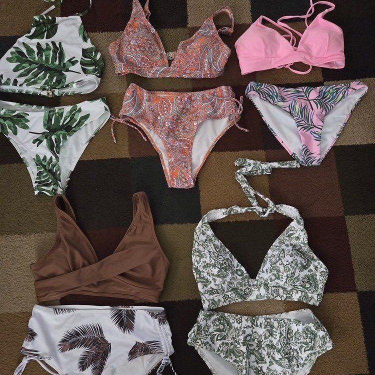 5 brand new bikinis