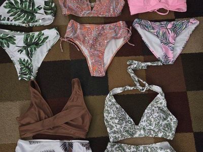 5 brand new bikinis