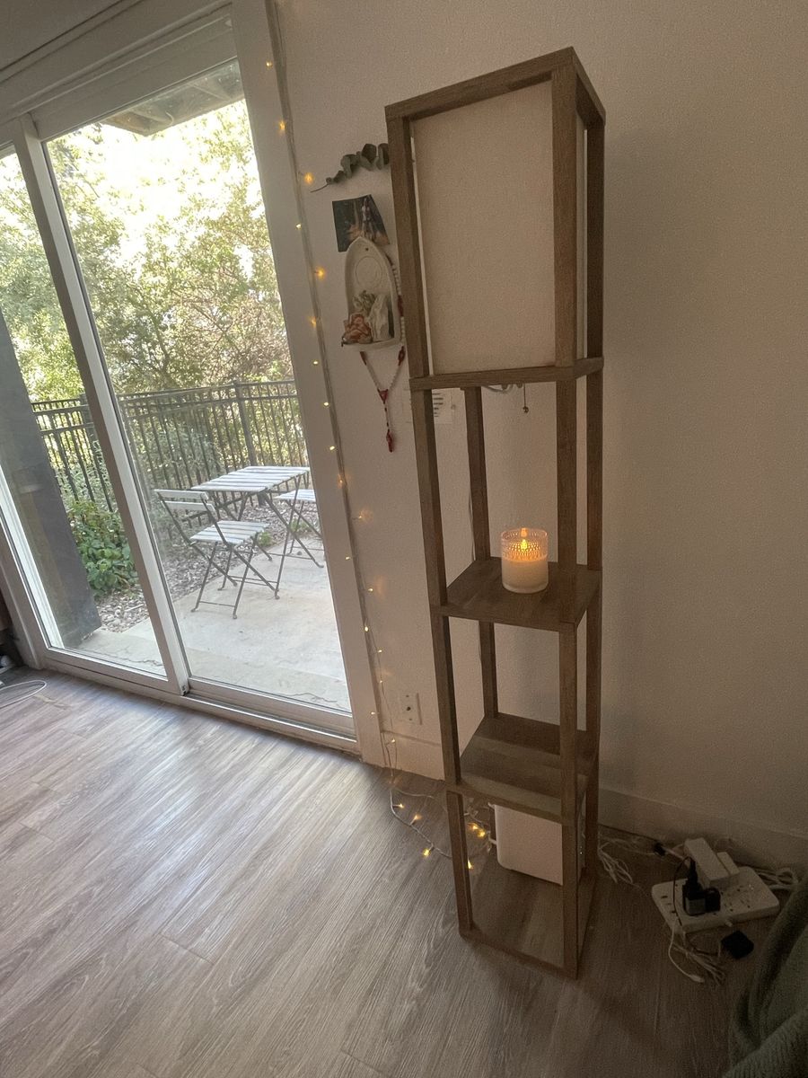 Lamp + Shelving