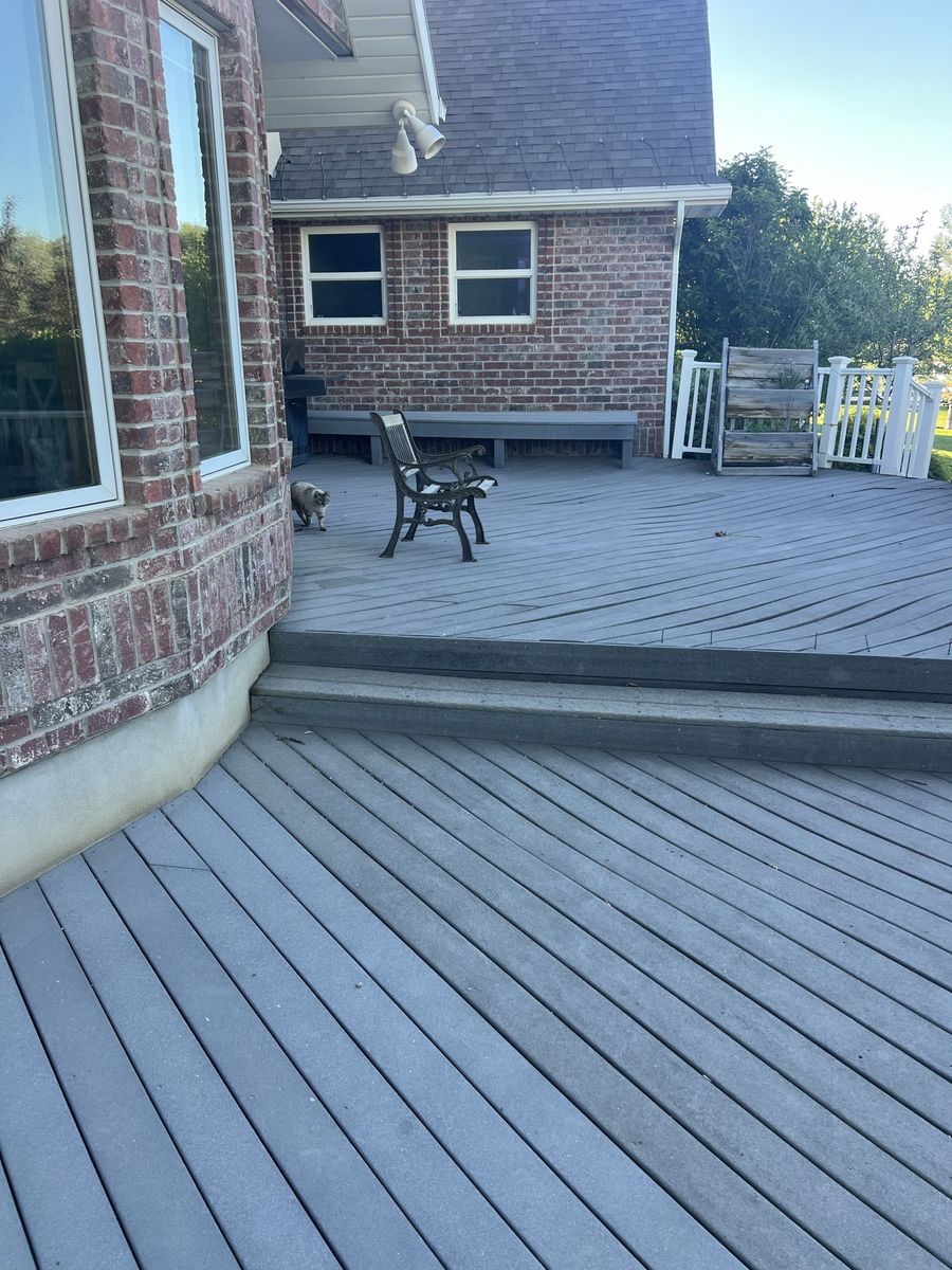 Trex decking