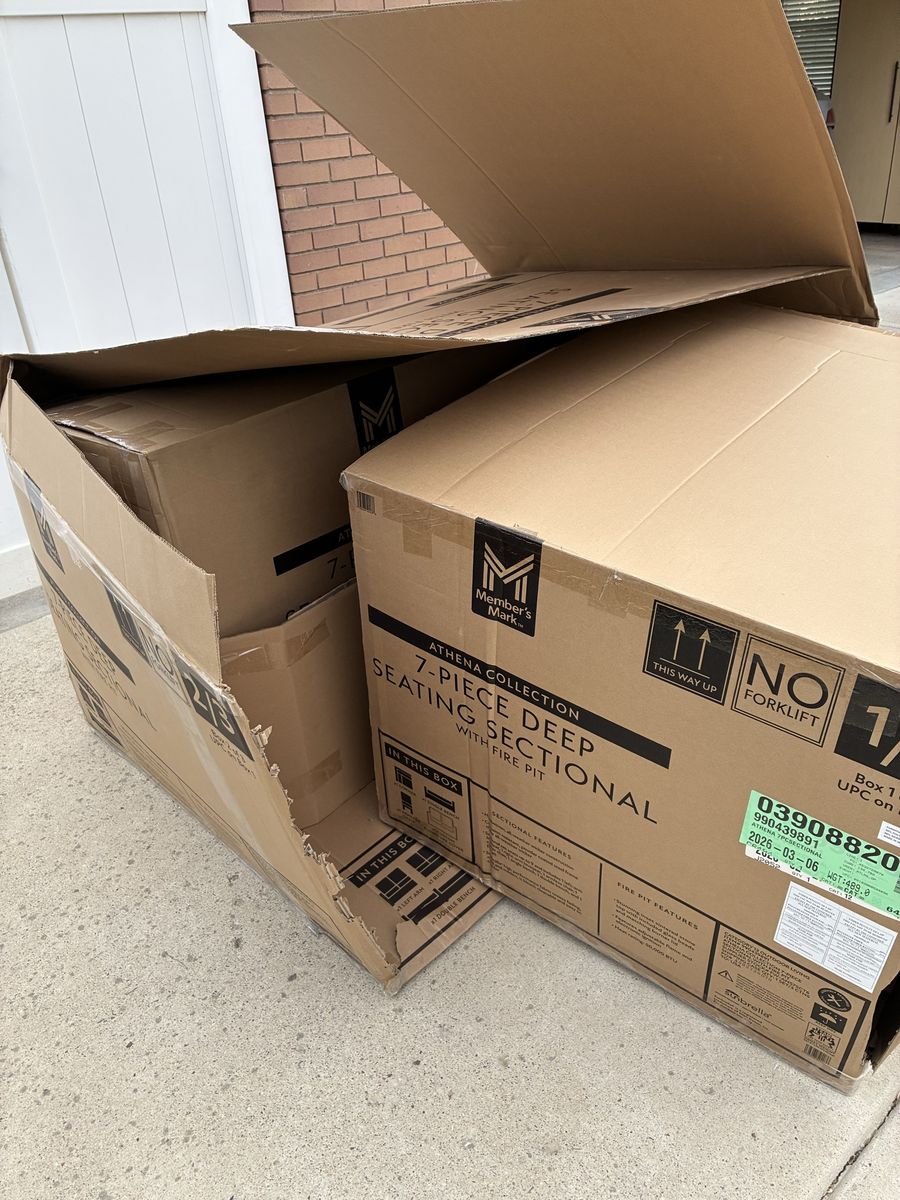 Free cardboard boxes