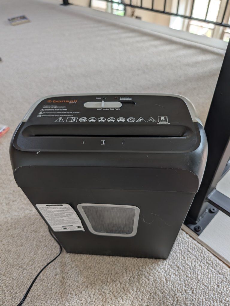 cross cut paper shredder