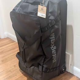 NEW Patagonia Black Hole Roller Duffel Black 70L