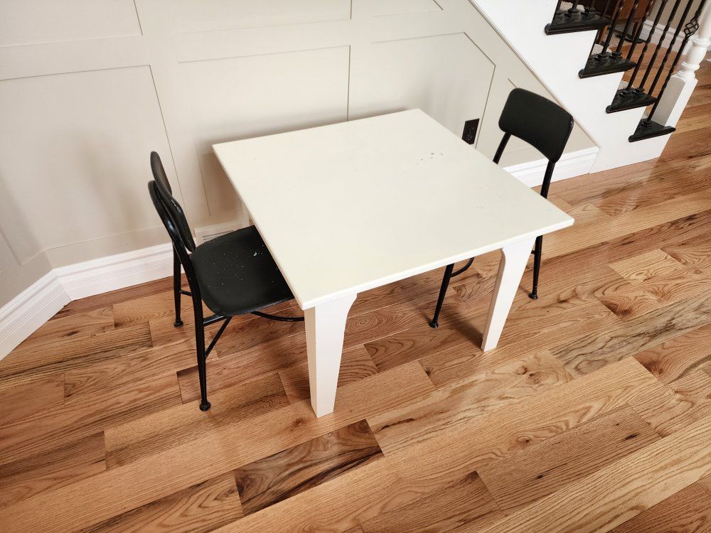 Solid Wood Kids Table and Chairs