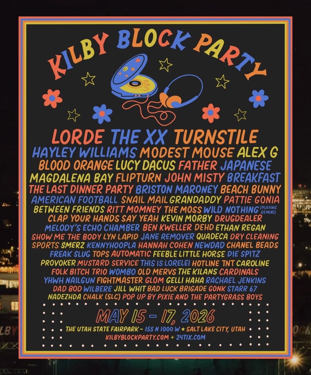 Kilby Block Party 3-Day Ticket