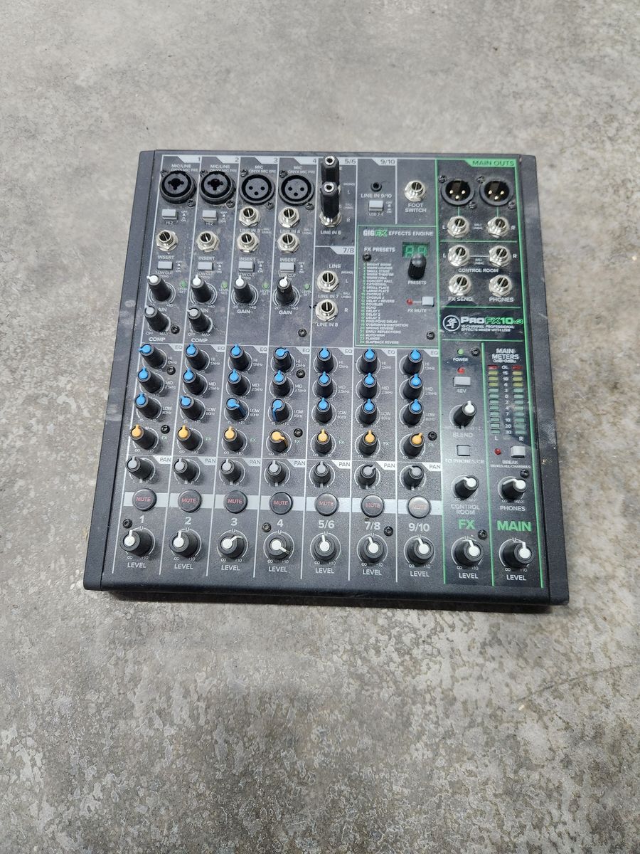 Pro fx 10 channel