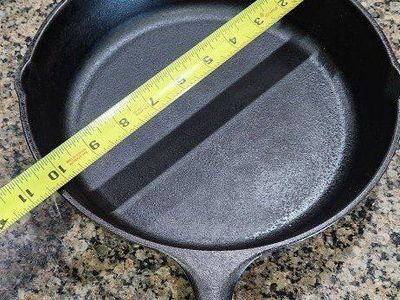 Lodge Cast Iron Skillet Pan 10 Inch Dual Handle #8SK.