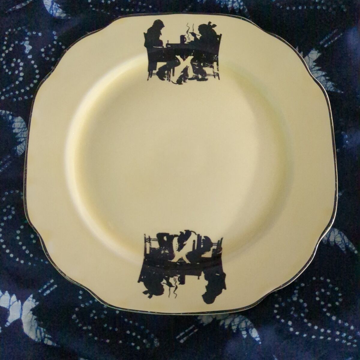 Crooksville dinner plate