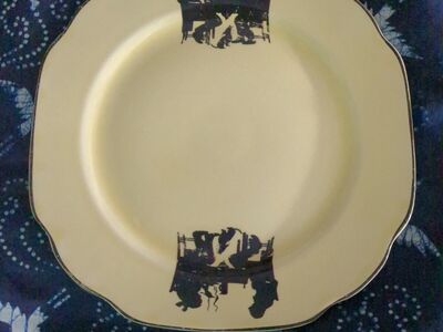 Crooksville dinner plate