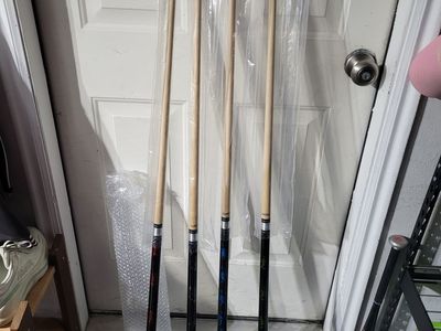 Pool Sticks 58" Multi Colors
