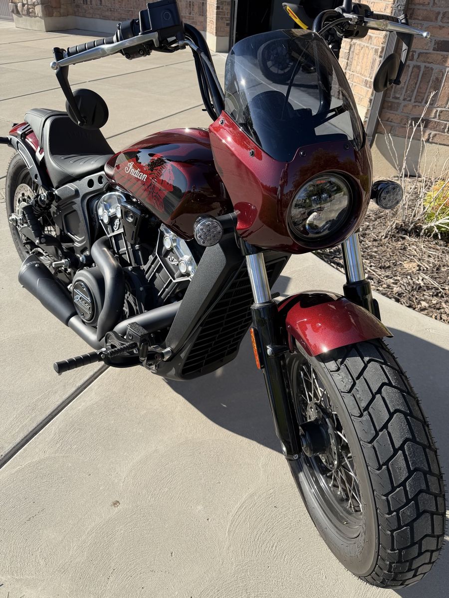 Indian Scout Bobber Twenty less than 500 miles