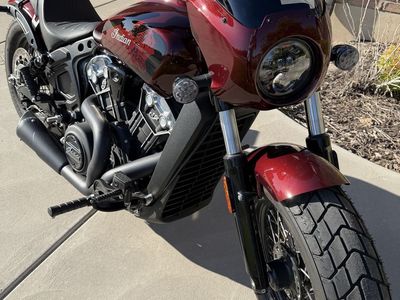 Indian Scout Bobber Twenty less than 500 miles