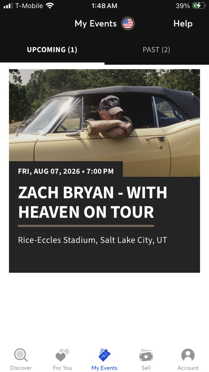 Zach Bryan - With Heaven On Tour