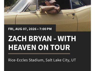 Zach Bryan - With Heaven On Tour