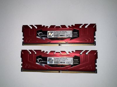 G.SKILL Ripjaws V F4-2400C15D-16GFXR 16GB (2x8GB) DDR4-2400 AMD Compatible RAM Kit