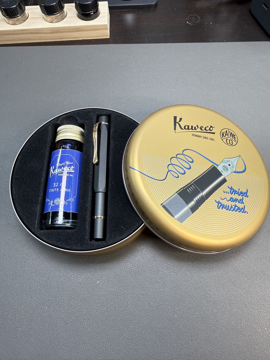 Kaweco Sport AL Piston Fountain Pen Starter Set
