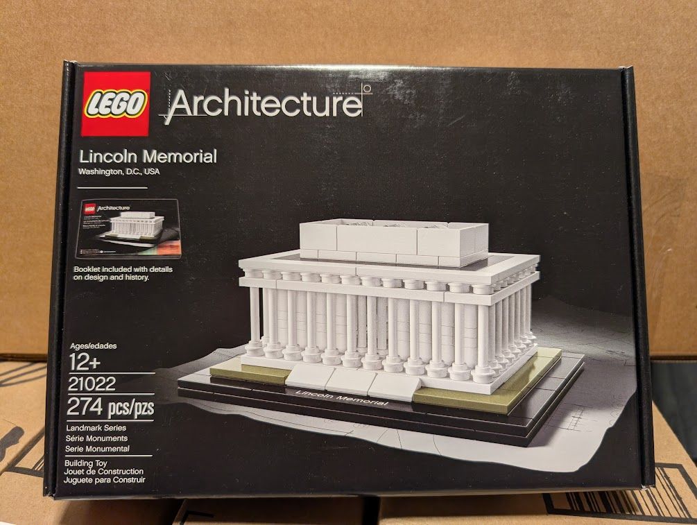 LEGO ARCHITECTURE: Lincoln Memorial (21022)