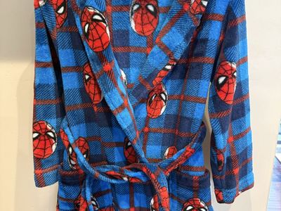 Children’s Spider-Man robe size 6/7