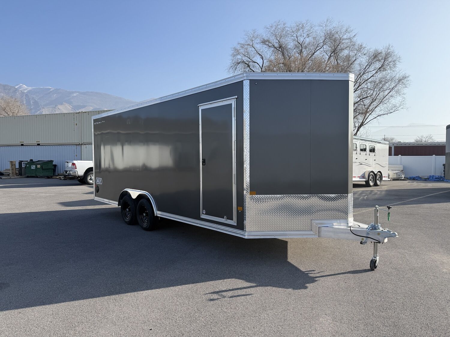 2026 Alcom COMPETITIVELY PRICED All-Aluminum Stealth 8.5x20 Car Hauler