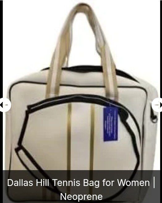 Women's Neoprene Tennis Bag (NEW)