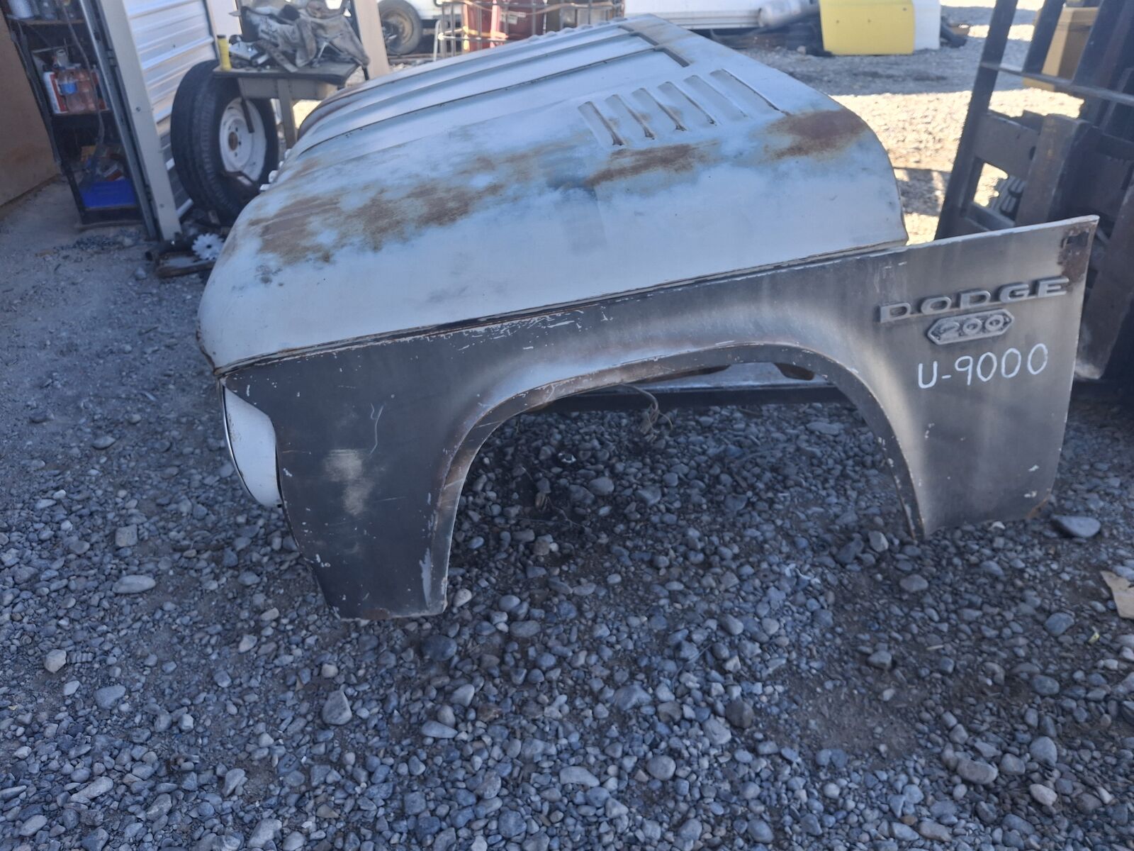 1966 DODGE FRONT CLIP, DOGHOUSE