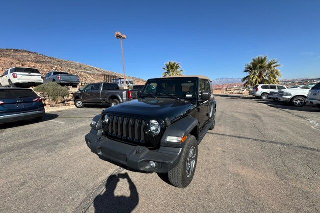 2020 JEEP WRANGLER Black and Tan