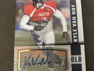2014 Kyle Van Noy BYU Autograph Card - Hit Series OLB Authentic Signature Football Collectible Auto Brigham Young University