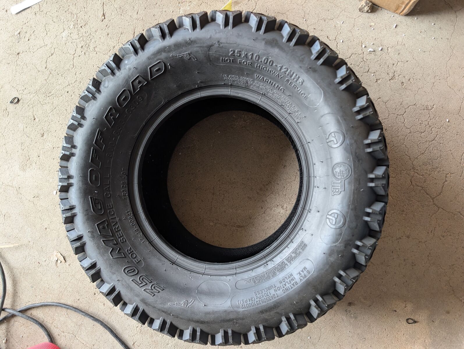 OTR 350 Mag All Terrain ATV / UTV Tire (25x10.00-12) sxs Side by Side