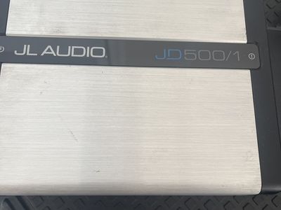 Jl Audio Jd 500/1 Car Amplifier
